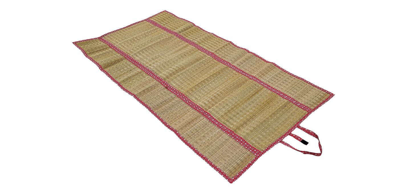 MONTISA  Madurkathi Chatai Mat, Folding, for Sleeping, Sitting, Yoga on the Floor– T2