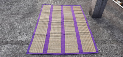 MONTISA  Madurkathi Chatai Mat, Folding, for Sleeping, Sitting, Yoga on the Floor– T2