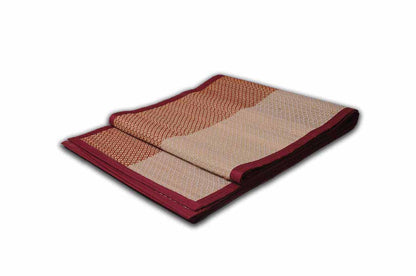 Folding Chatai Floor Mat  Made of Madurkathi Grass Handwoven -T3-09