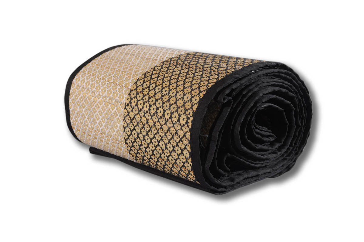 Chatai Floor Mat Foldable handwoven Organic made of Madurkathi Grass for  Sleeping, Sitting, yoga - T3-22