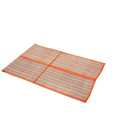Chatai  Floor Mat Foldable handwoven Organic made of Madurkathi Grass for Sleeping, Sitting on Floor - T3-41