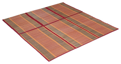 Chatai  Floor Mat Foldable handwoven Organic made of Madurkathi Grass for Sleeping, Sitting, yoga - T3-22