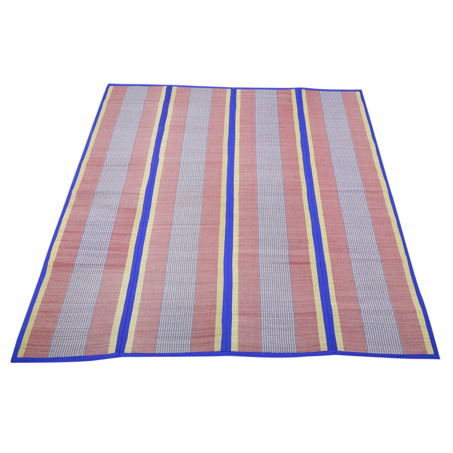 Designer Organic Chatai Mat Foldable made of Madurkathi Grass for Indoor and Outdoor Usages - T3-45