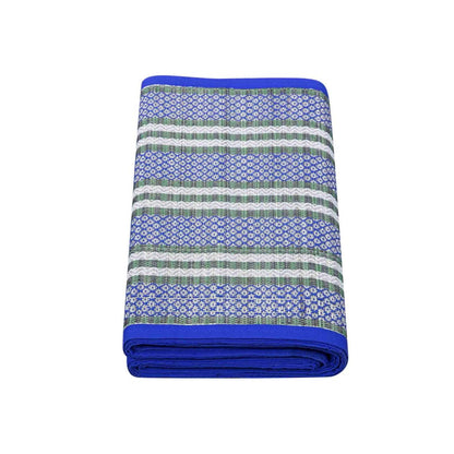 Designer Organic Chatai Mat Foldable made of Madurkathi Grass for Indoor and Outdoor Usages - T3-42