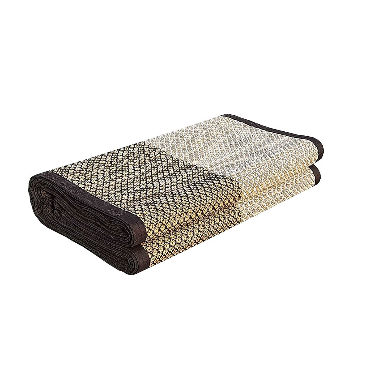 Chatai Mat Foldable handwoven Organic made of Madurkathi Grass for Multipurpose Use - T3-12